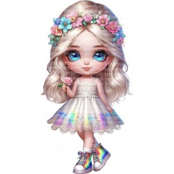 кабошон пластик № 4