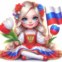 кабошон пластик № 62