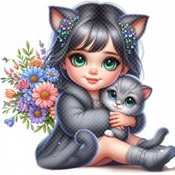 кабошон пластик № 76