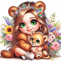 кабошон пластик № 78