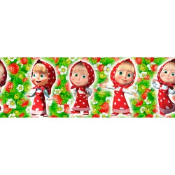 лента  репс с рисунком...