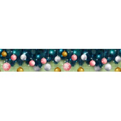 лента  с рисунком 2,5 см № 12