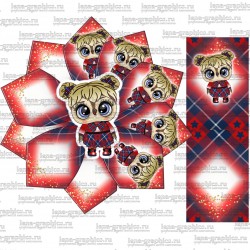 лента с рисунком ширина 2,5...