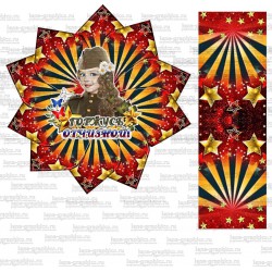 лента с рисунком ширина 2,5...