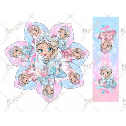 лента репс с рисунком...