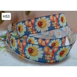 лента репс с рисунком...