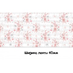 лента репс с рисунком...