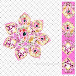 лента рисунок 2,5 см № 67